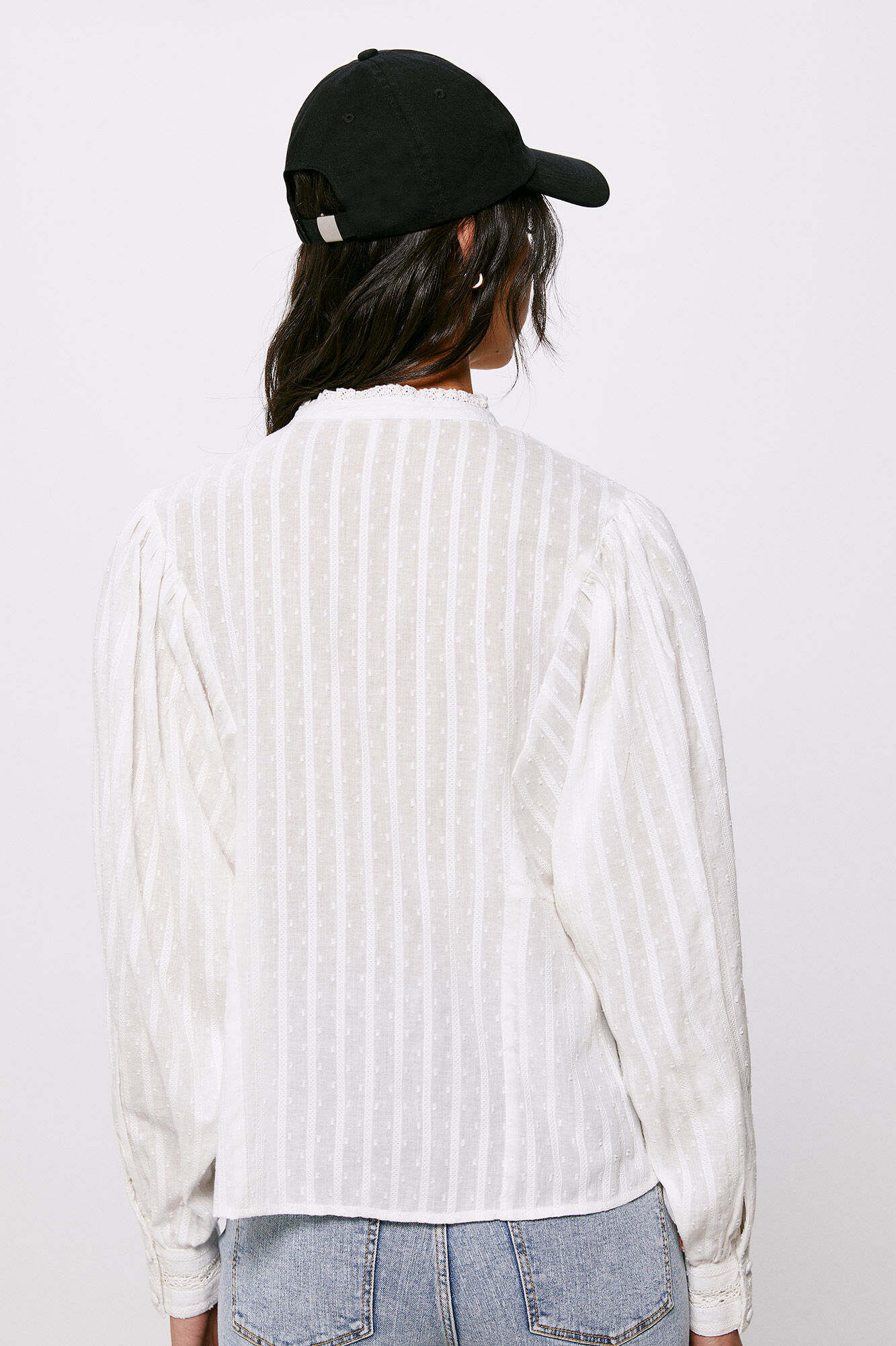 High Spirits Blusa Beverly natural