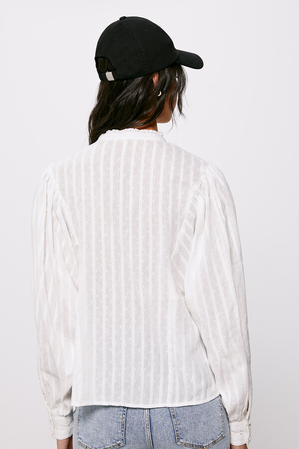 High Spirits Blusa Beverly natural