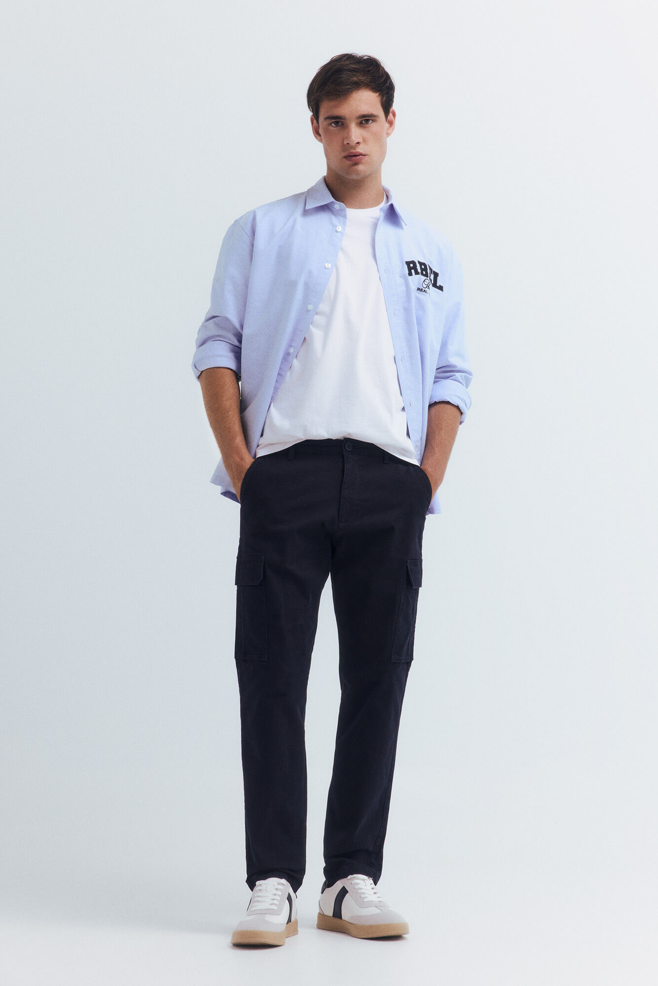 Springfield Pantal&oacute;n cargo slim fit