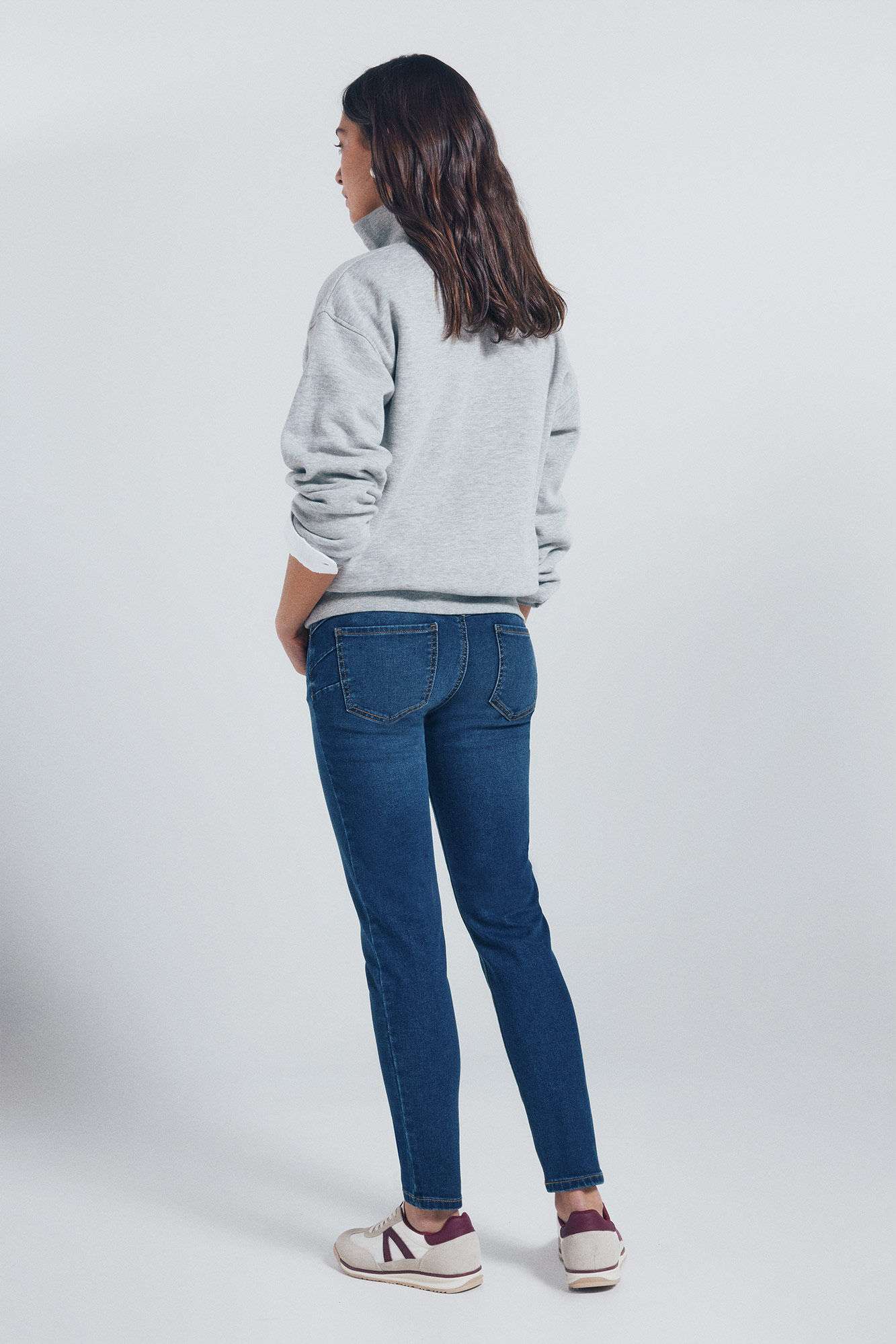 Springfield Jeans push up azul