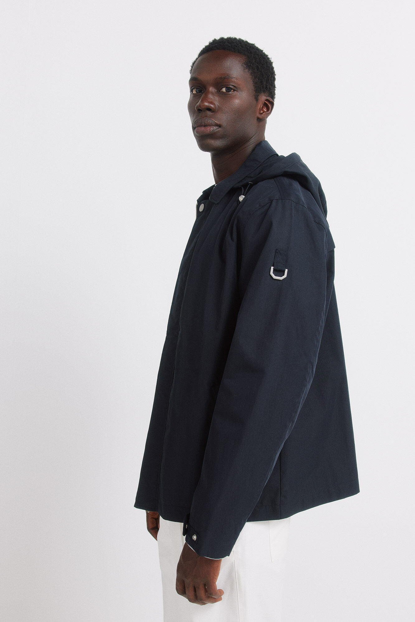 Springfield Parka corta ligera marino