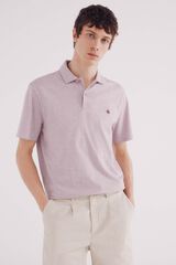 Springfield Polo jersey microraya púrpura