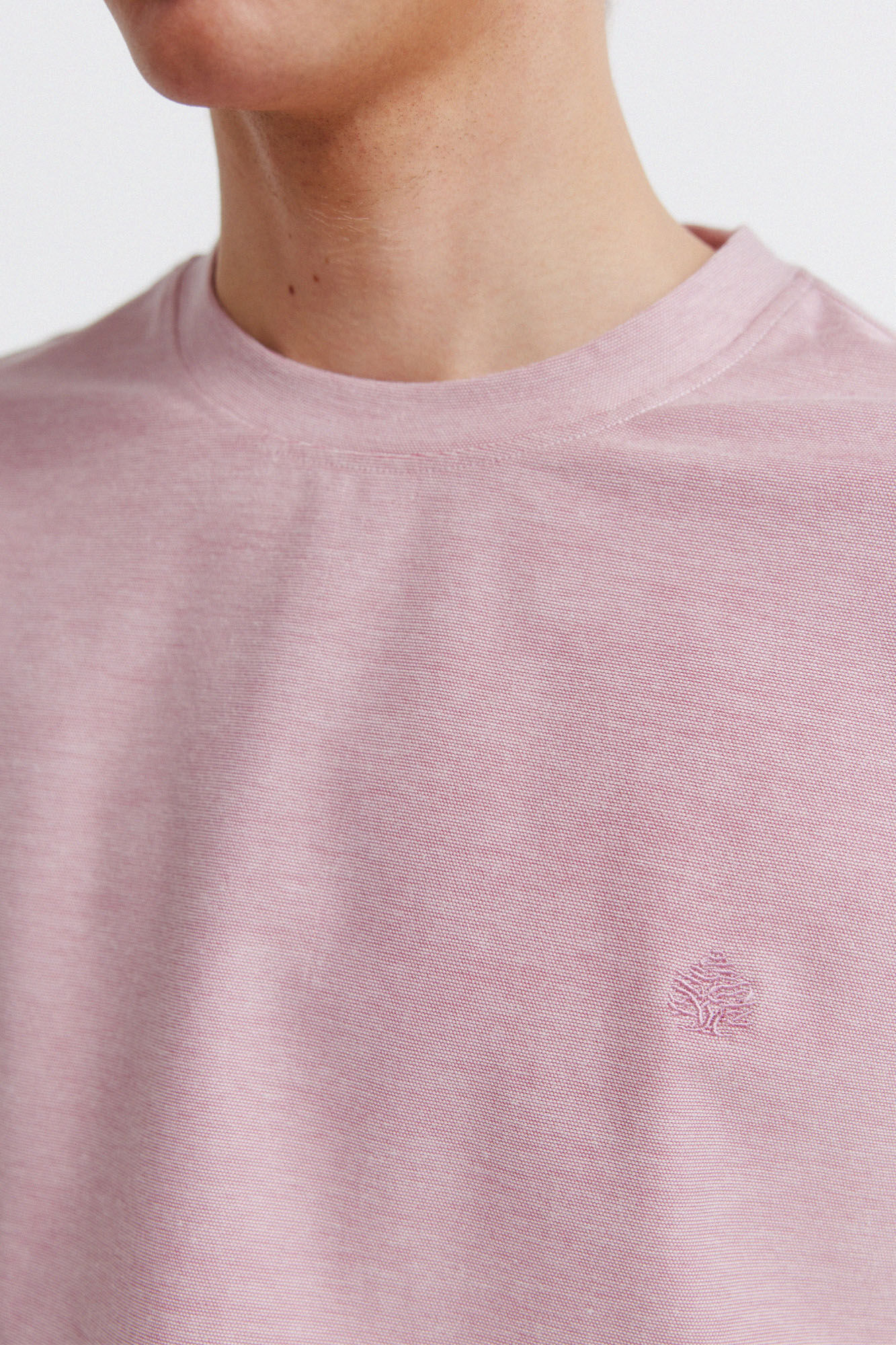 Springfield Playera de oxford rosa