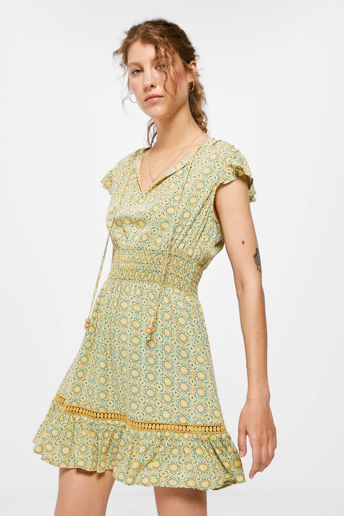Vestido nido sales de abeja mujer