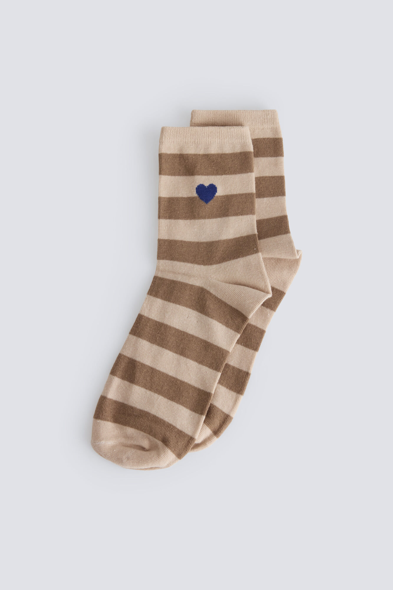 Springfield Calcetines de canal&eacute; con rayas de coraz&oacute;n