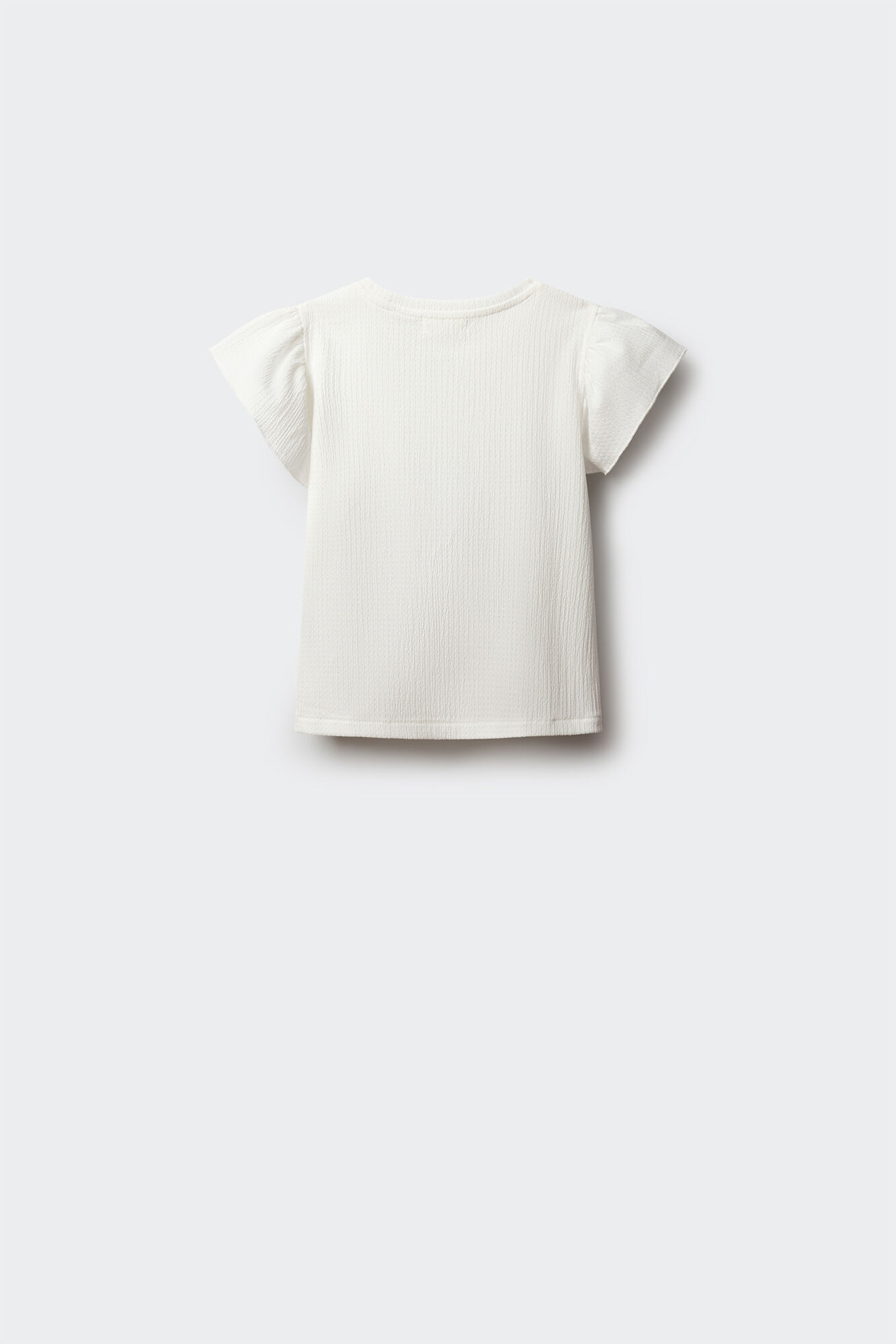 Springfield Kids Playera de manga corta con volantes para ni&ntilde;a