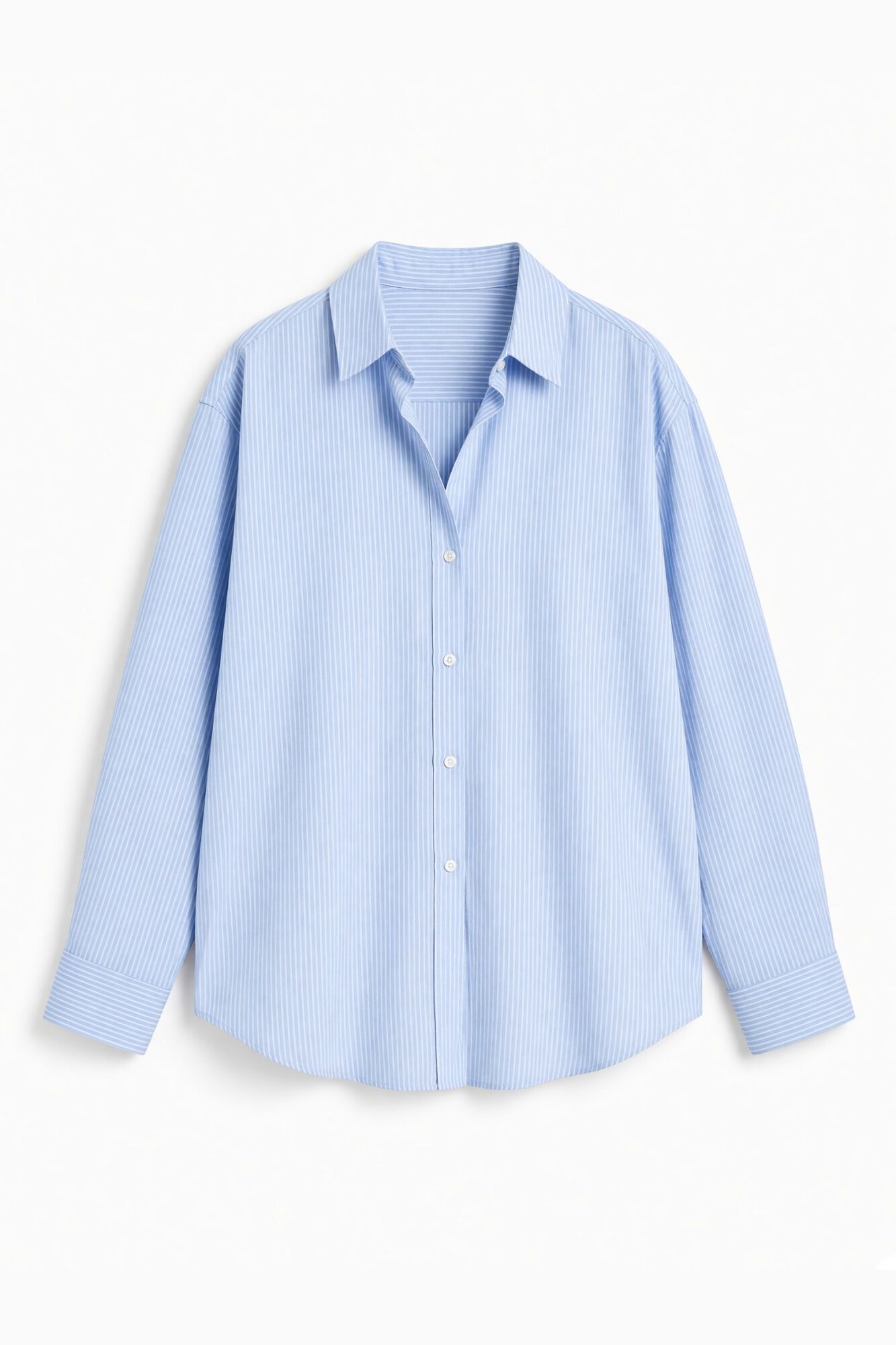 Springfield Camisa de algod&oacute;n azul