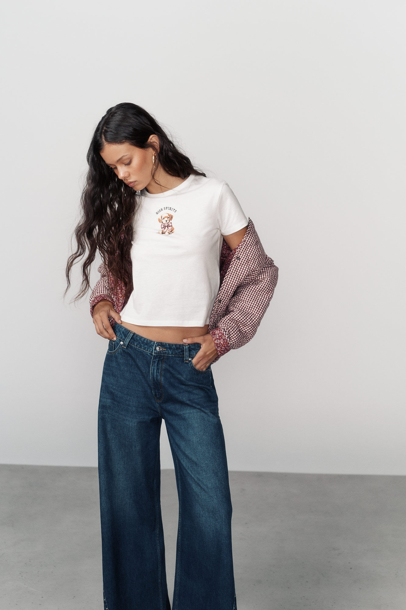 High Spirits Playera Waggy beige