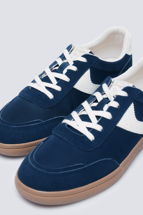 Springfield Tenis estilo retro azulado
