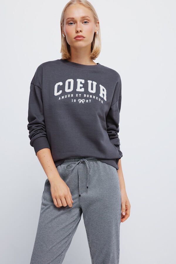 Springfield Pantalones jogger gris