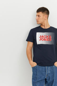 Springfield Playera estándar fit marino