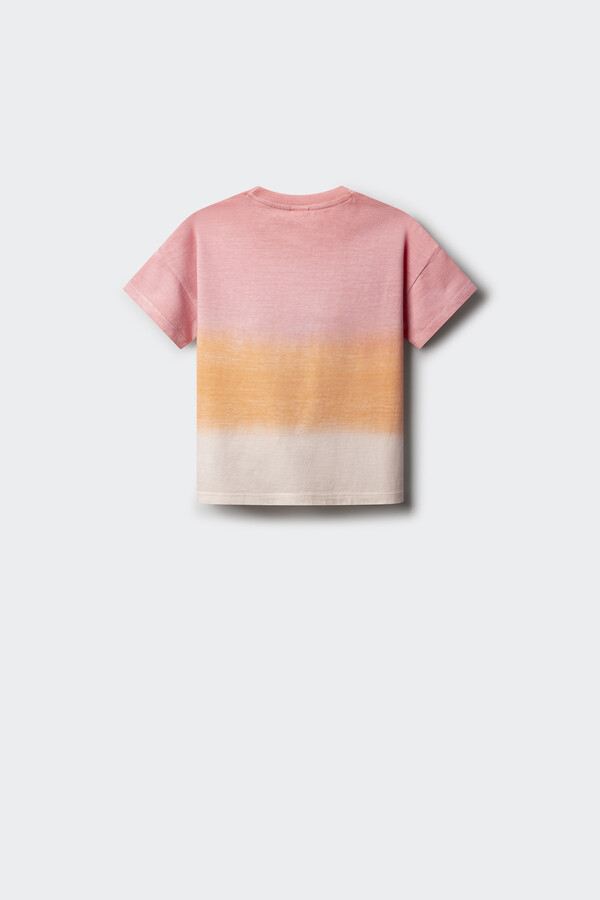 Springfield Kids Playera dip dye niña naranja