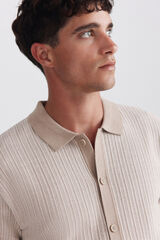 Springfield C&aacute;rdigan de jacquard beige