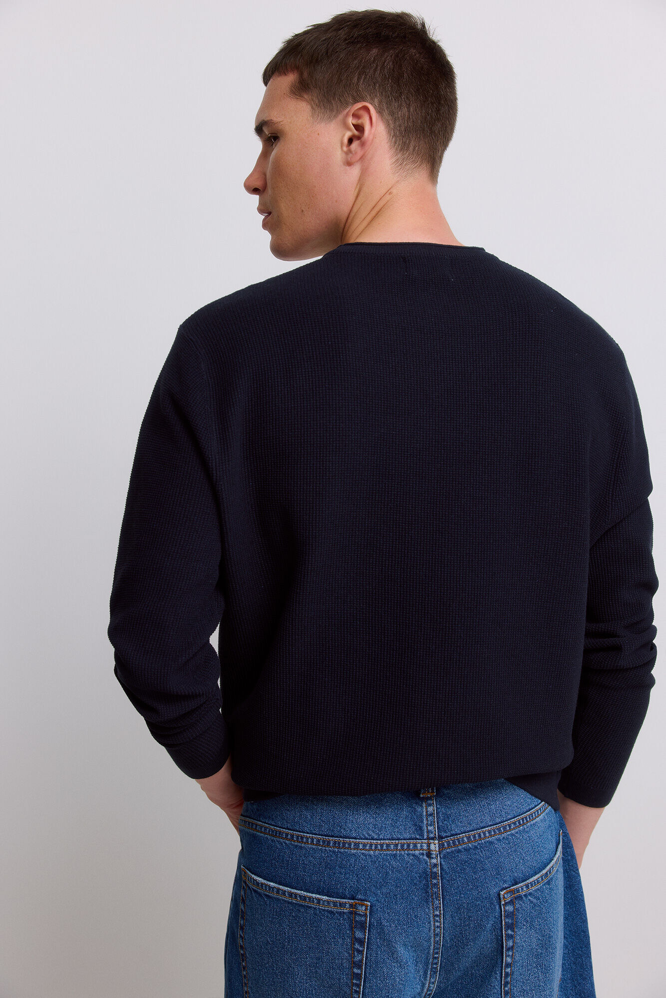 Springfield Jersey de estructura doble azul