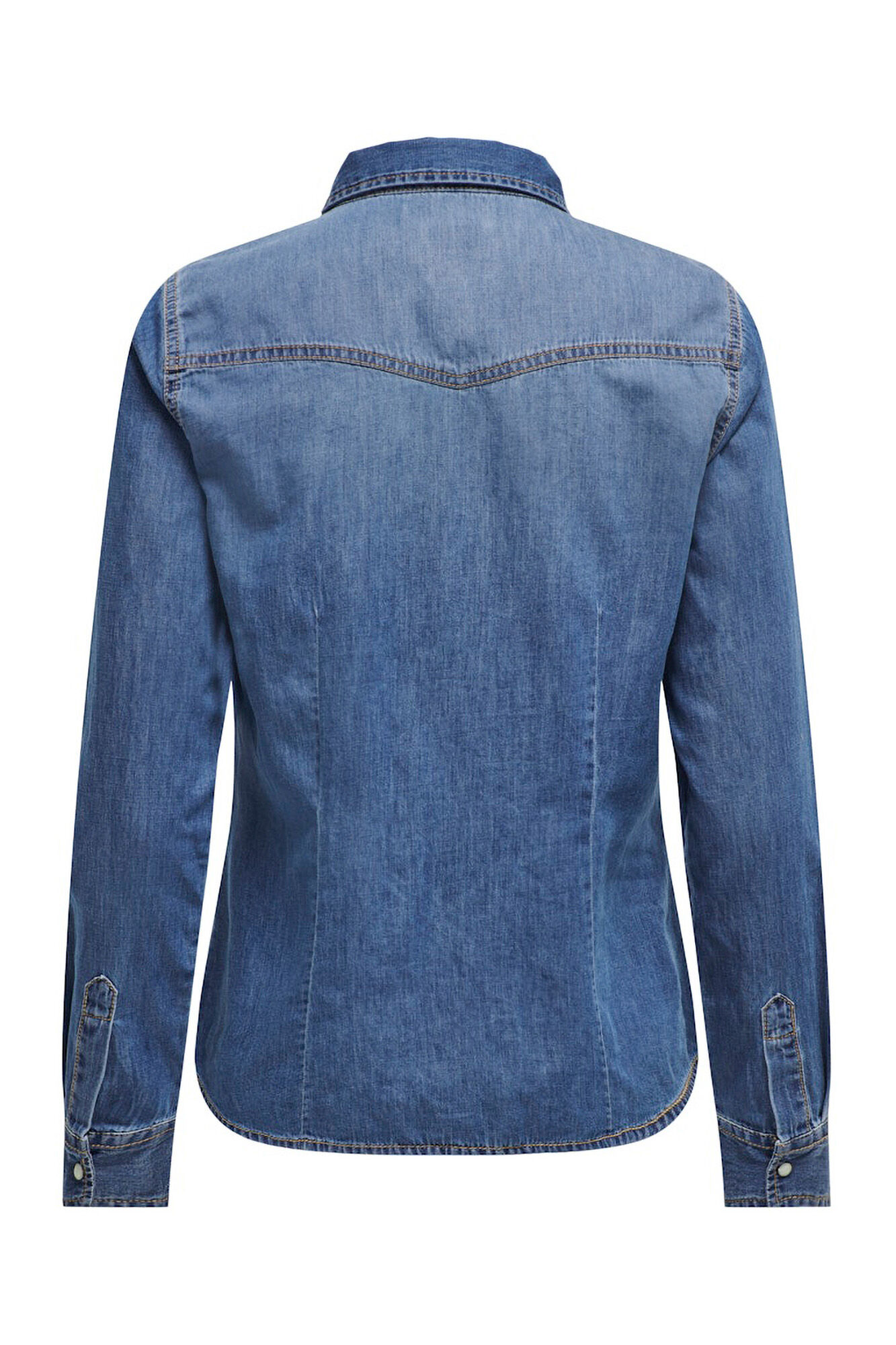 Only Camisa denim de manga larga