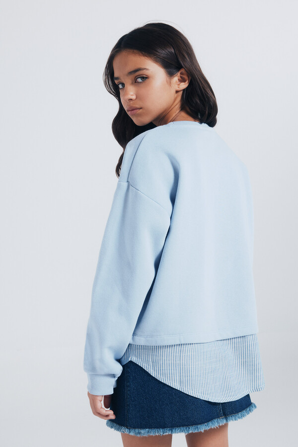Springfield Kids Sudadera League niña azul