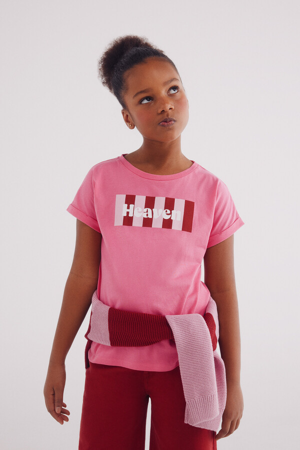 Springfield Kids Playera heaven niña morado/lila