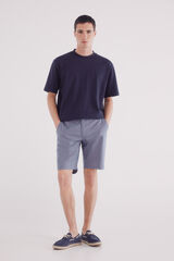 Springfield Bermuda estructura color comfort fit azul