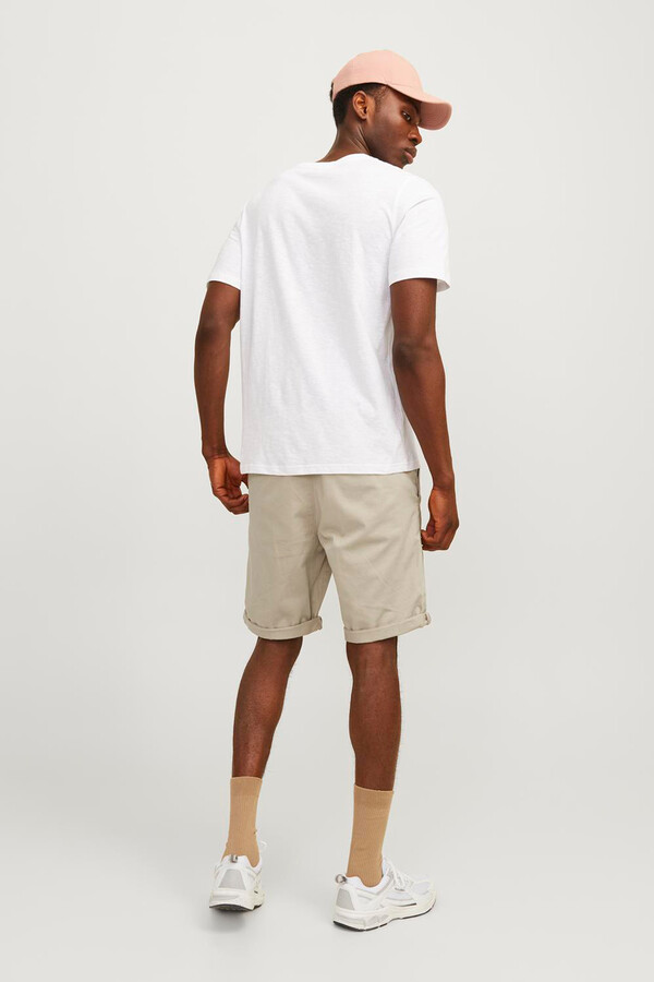 Jack & Jones Bermuda estilo chino regular fit gris