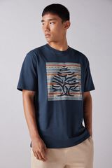 Springfield Playera árbol native azul