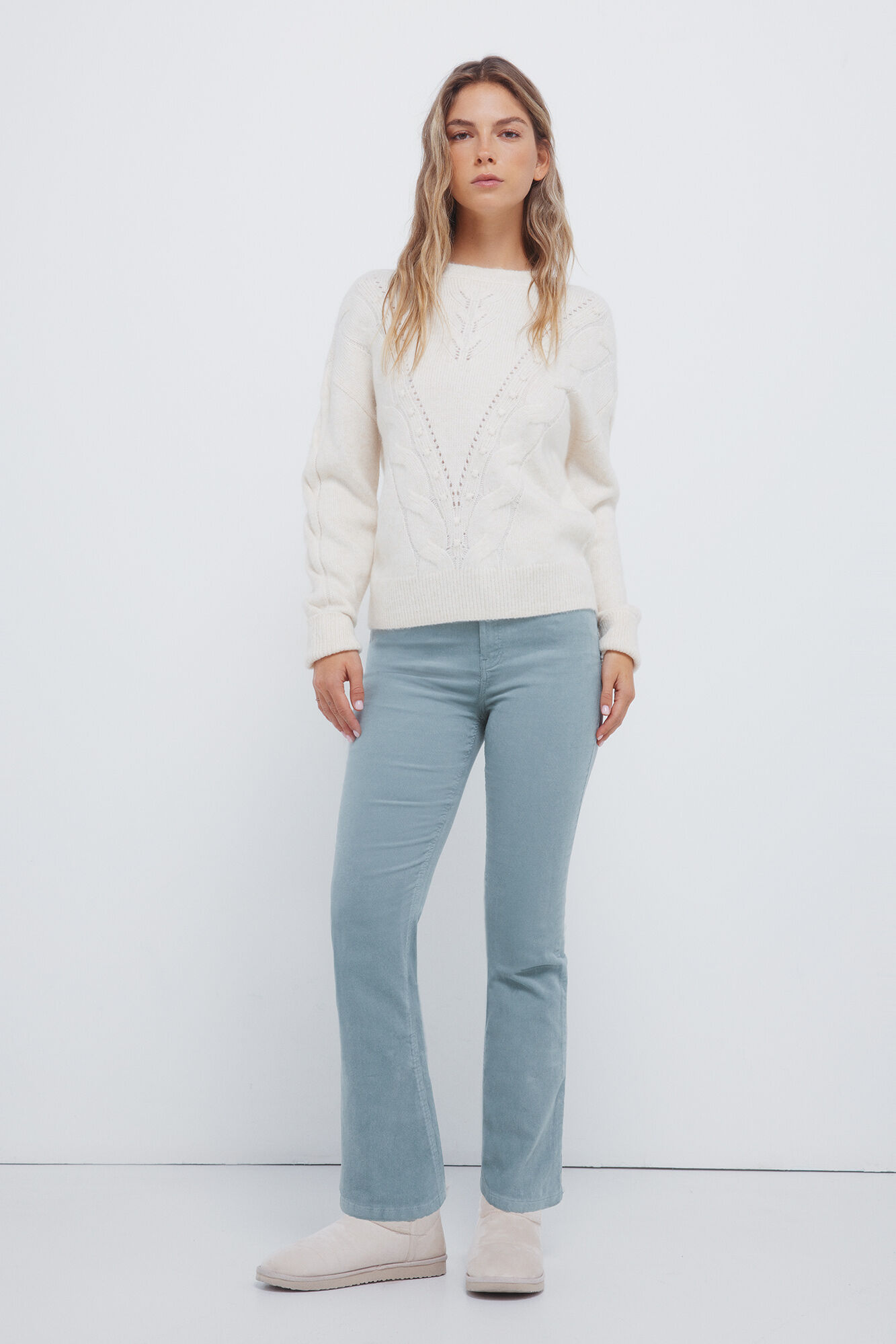 Springfield Pantalones acampanados de pana