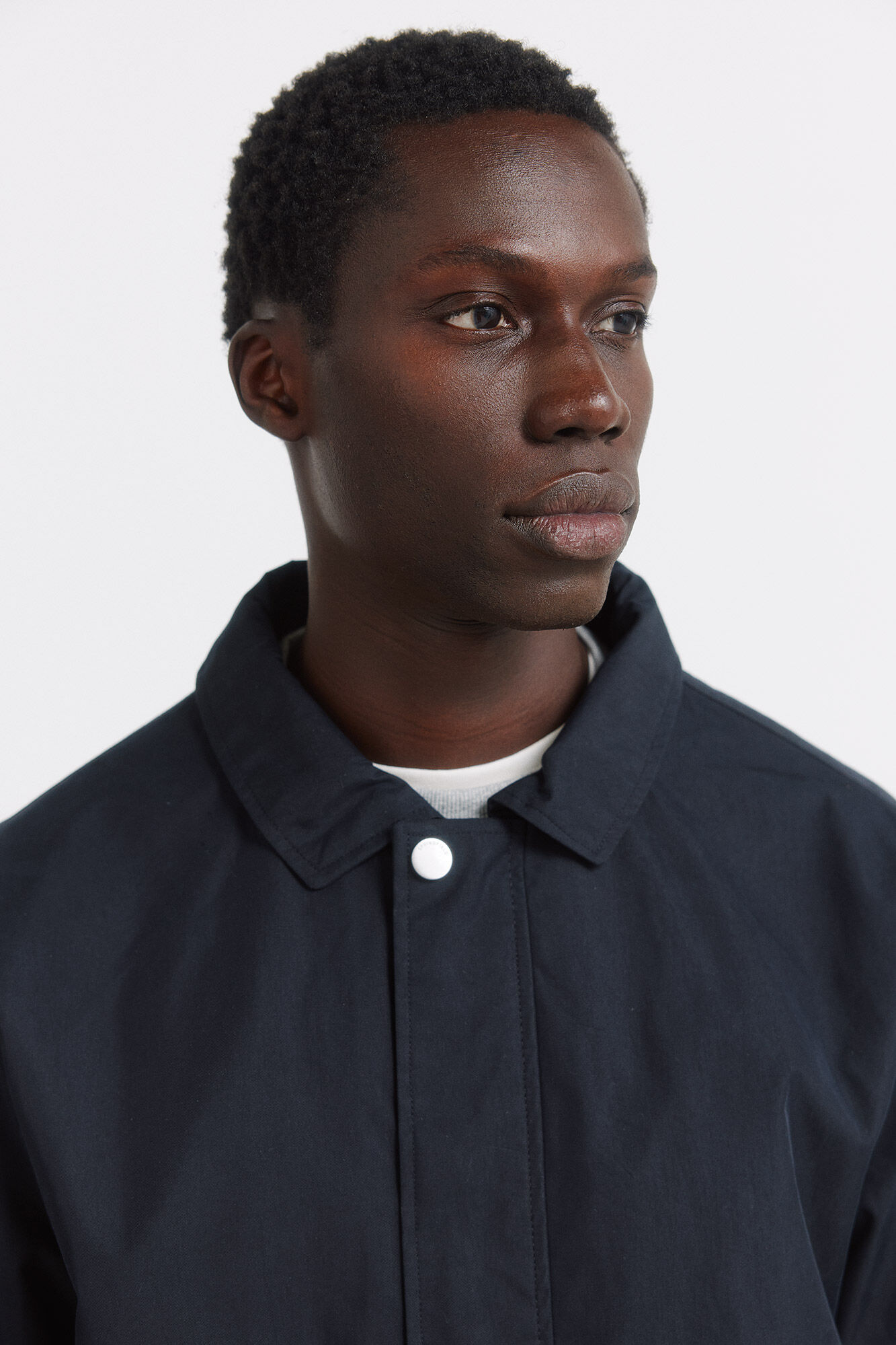 Springfield Parka corta ligera marino