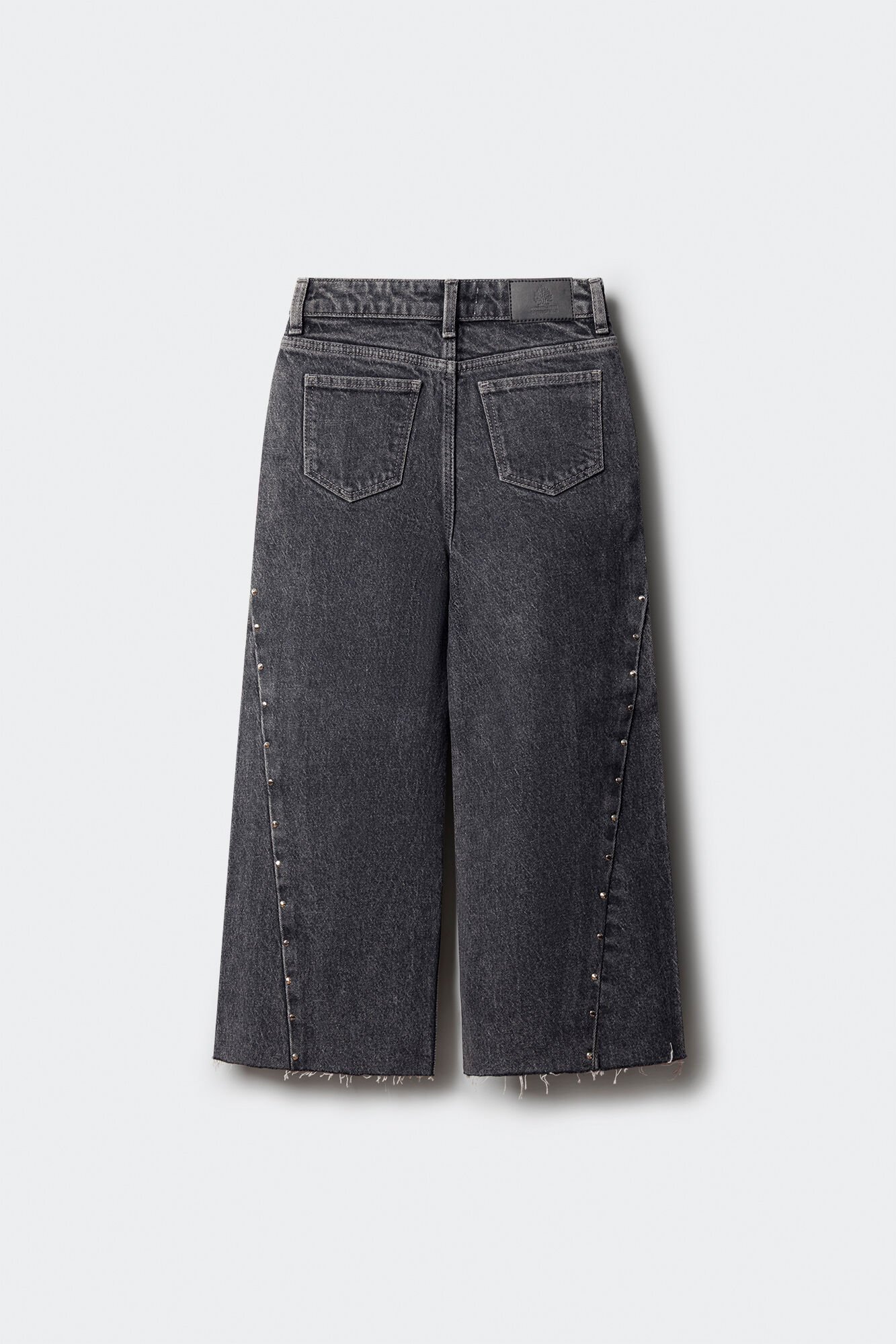Springfield Kids Vaqueros culotte con denim jeans gris