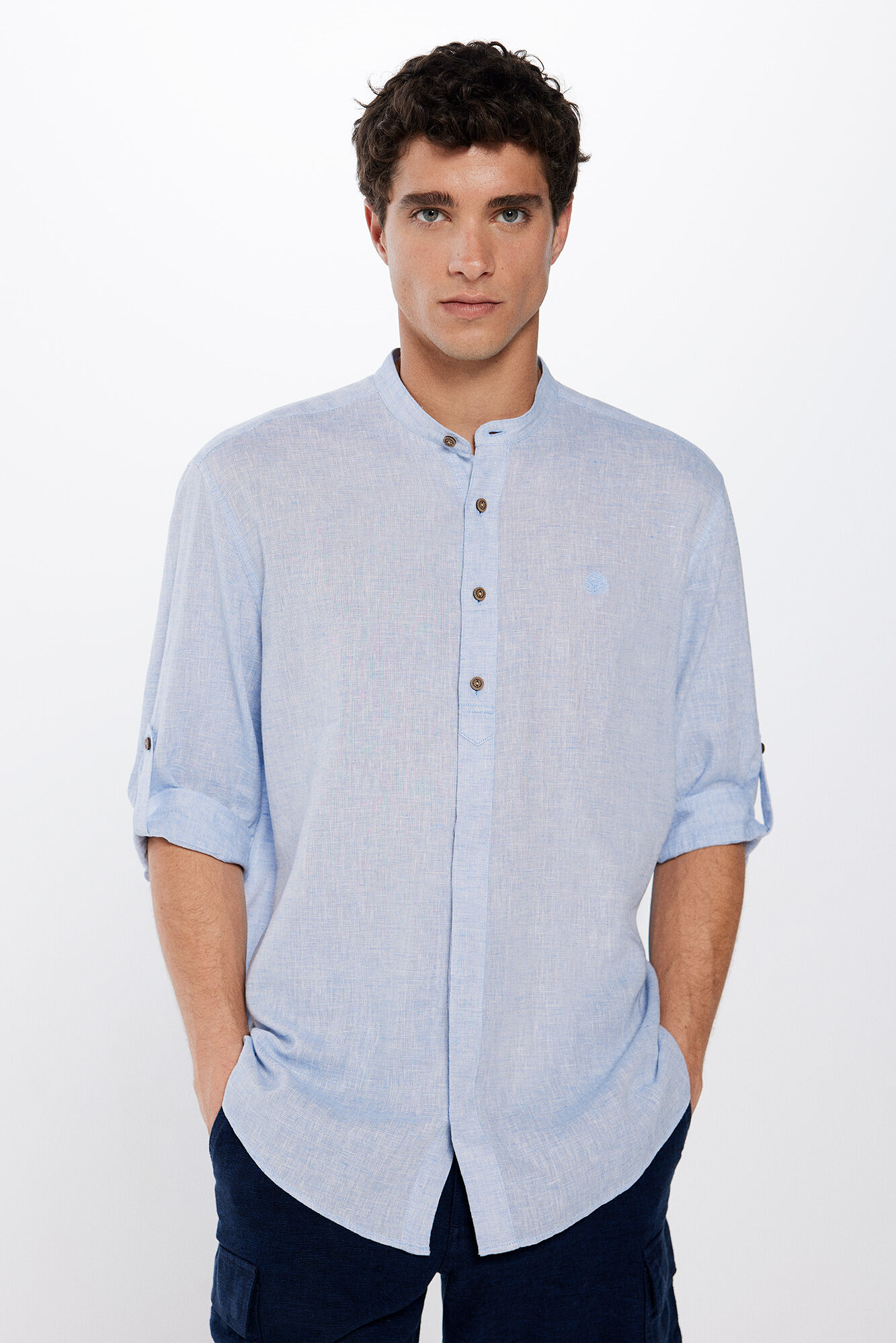Camisa 3 cuartos outlet