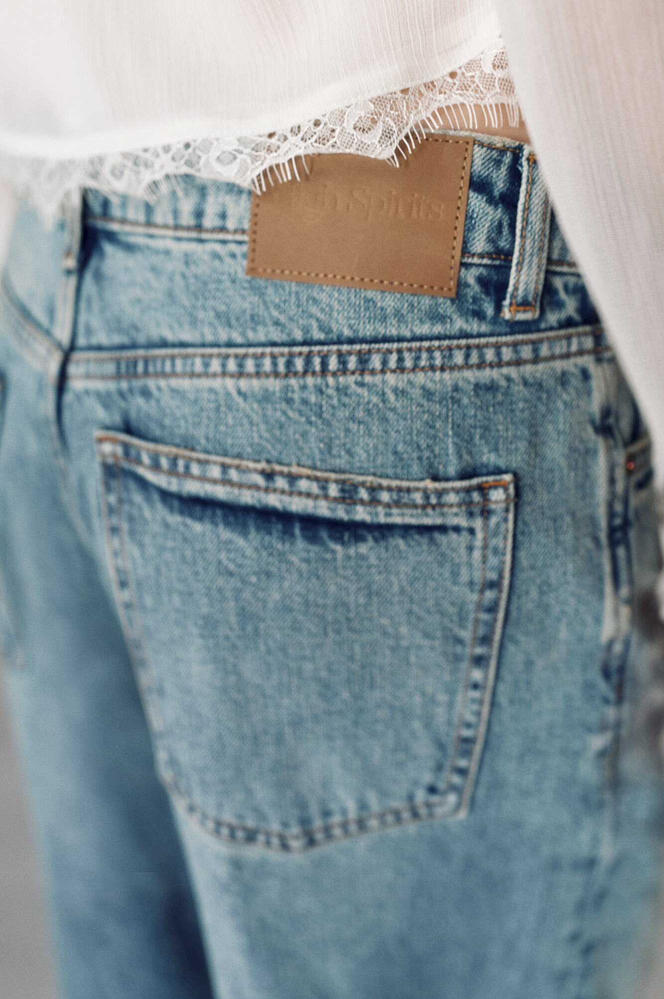 High Spirits Jeans Twist azul