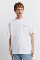 Springfield Playera Springfield fl&uacute;or natural