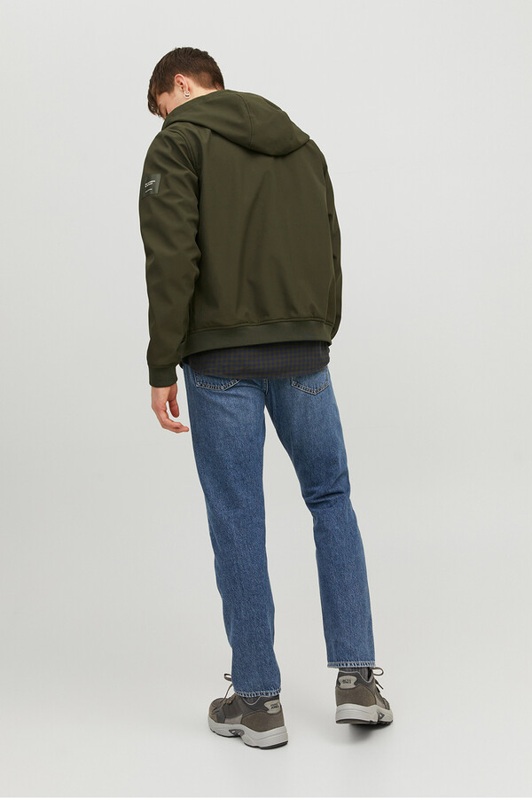 Jack & Jones Chamarra ligera capucha verde