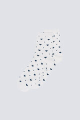 Springfield Calcet&iacute;n largo corazones caf&eacute;