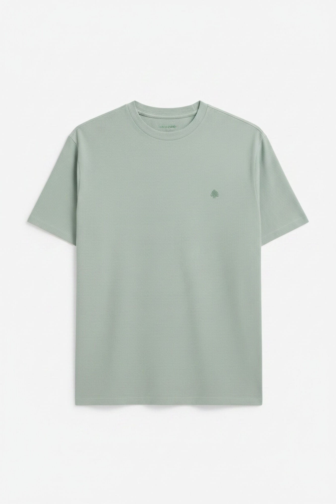 Springfield Playera de oxford verde