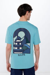 Springfield Playera pagoda turquesa