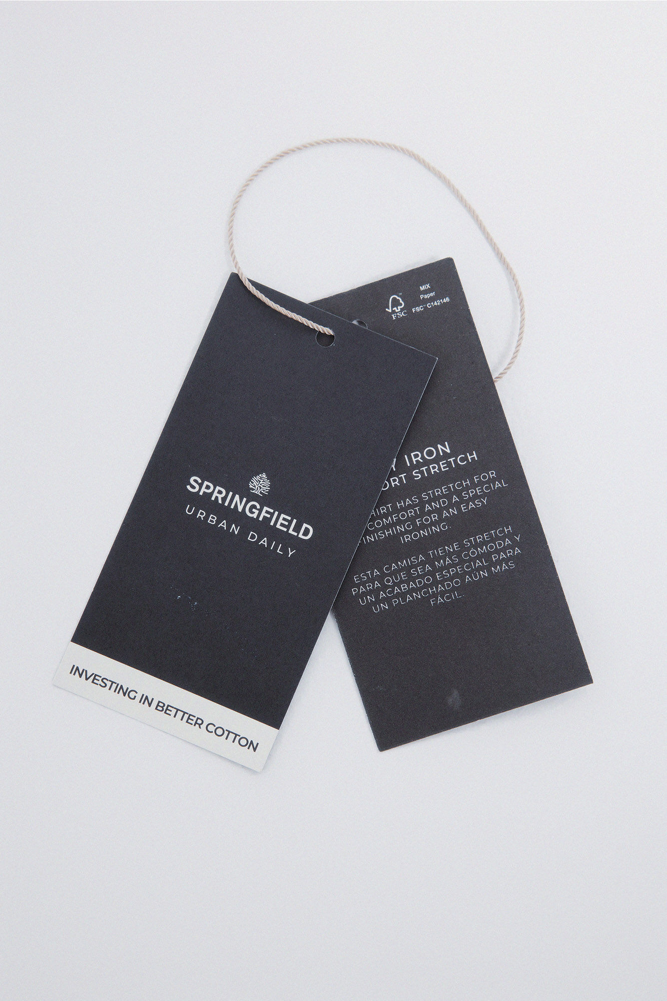 Springfield Playera de popel&iacute;n caf&eacute;