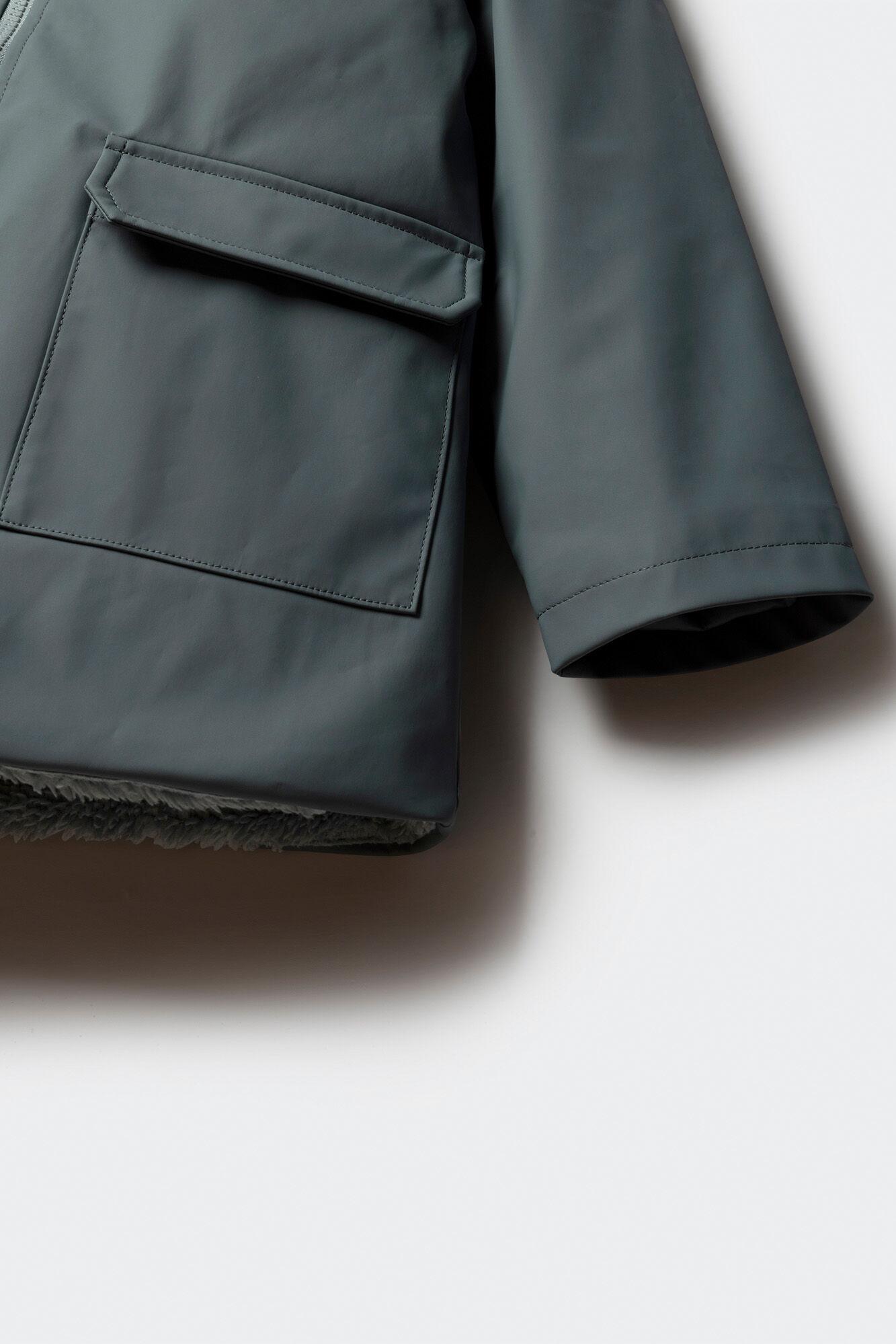 Springfield Kids Parka amarillo pastel ni&ntilde;o azul