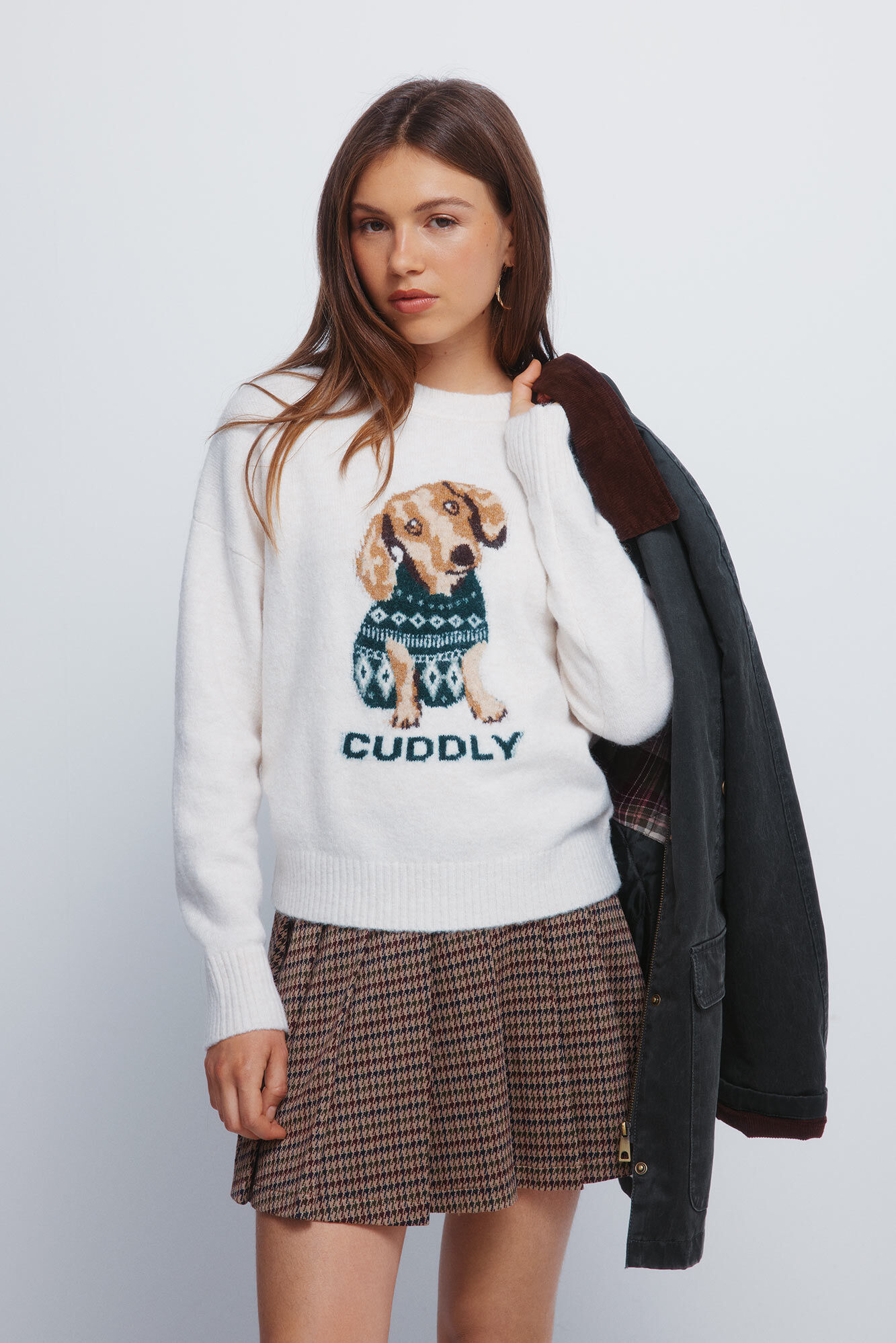 Springfield Falda short a falda caf&eacute;