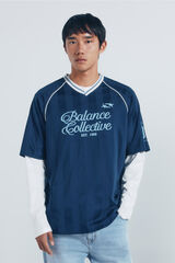 Springfield Camiseta sport pico azulado