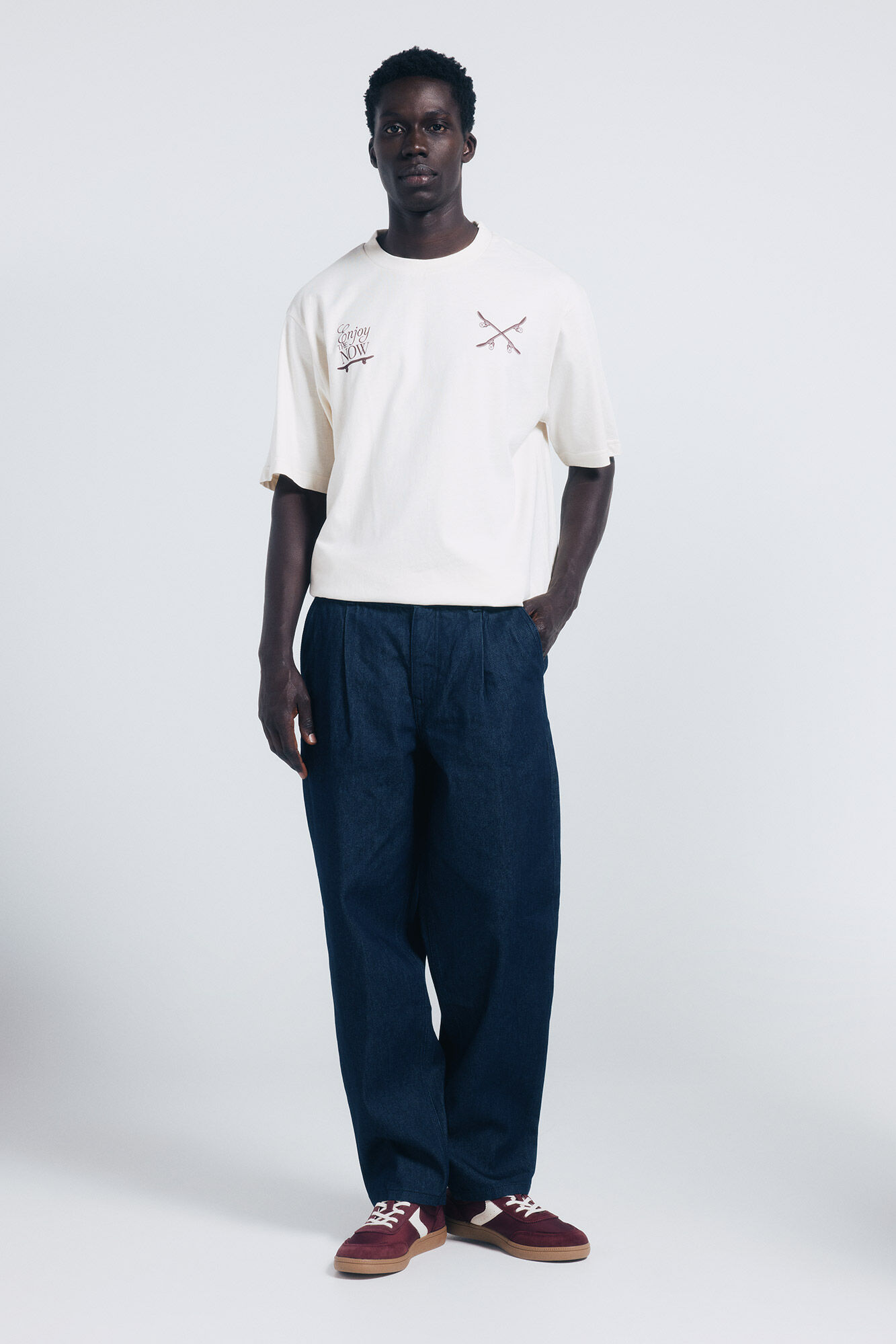 Springfield Camiseta enjoy blanco