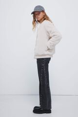 Springfield Kids Vaqueros culotte con denim jeans gris