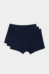 Springfield Pack 3 boxers básicos azul oscuro