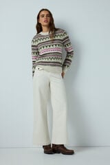 High Spirits Pantal&oacute;n Wide Caramel beige
