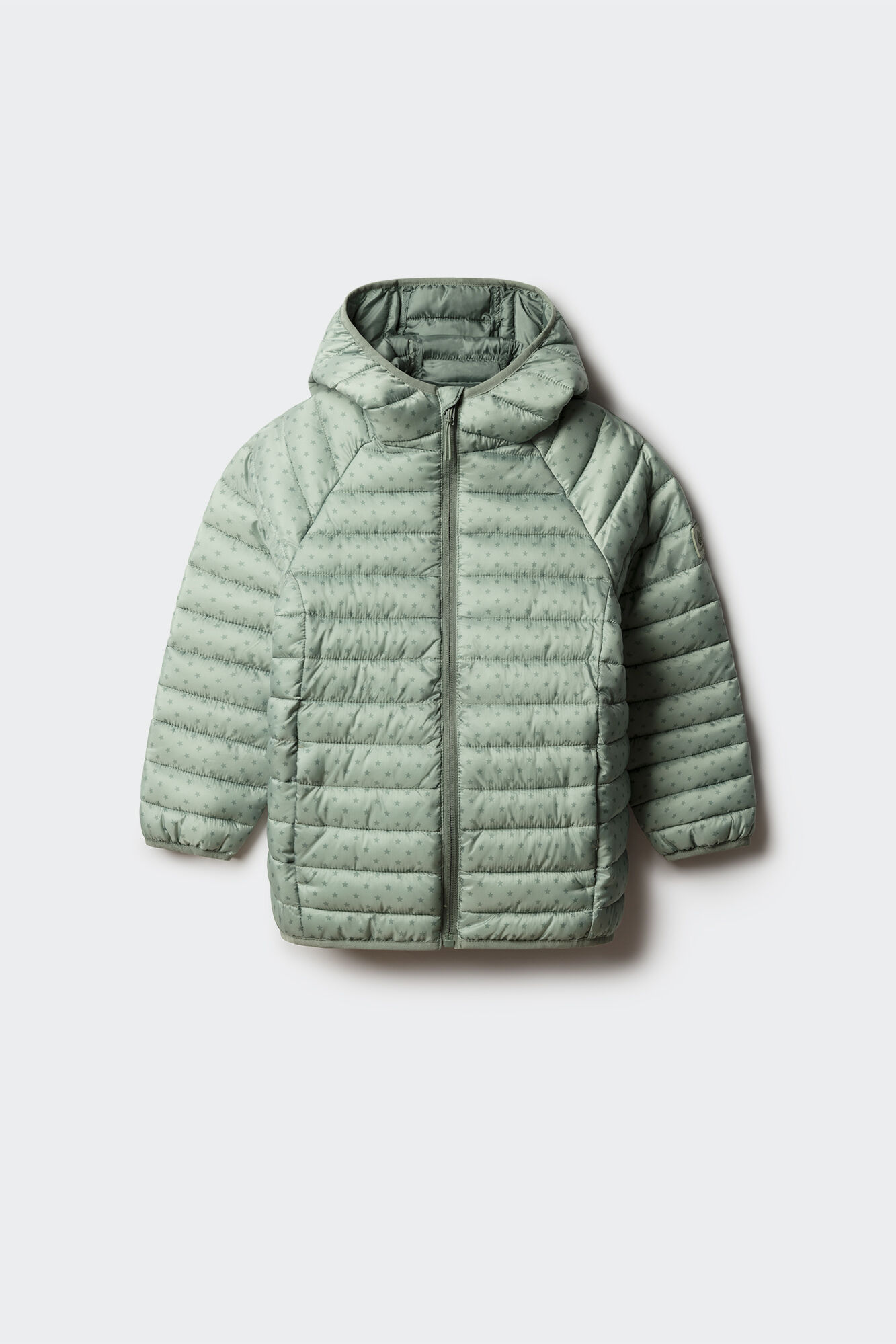 Springfield Kids Chaqueta acolchada estrellas ni&ntilde;a verde