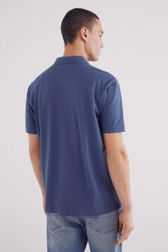 Springfield Polo piqué básico regular fit azul