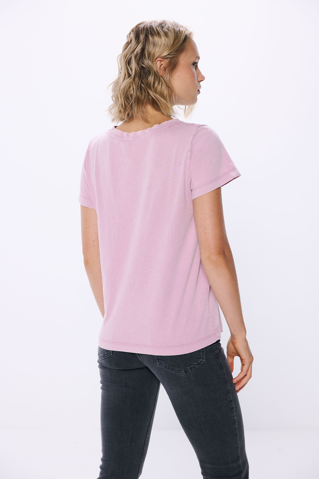 Springfield Playera gr&aacute;fica morado/lila