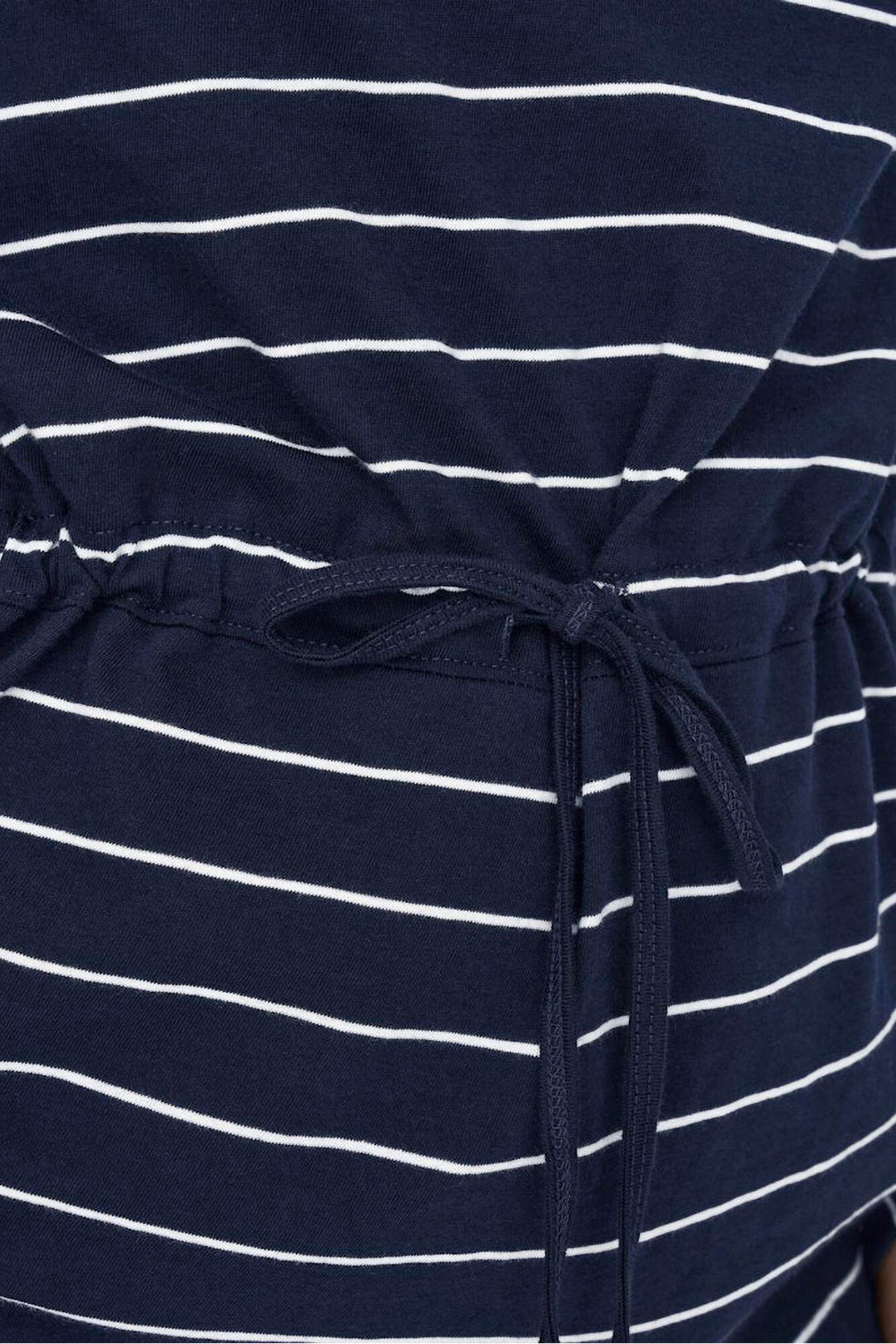 Only Vestido corto manga corta estampado