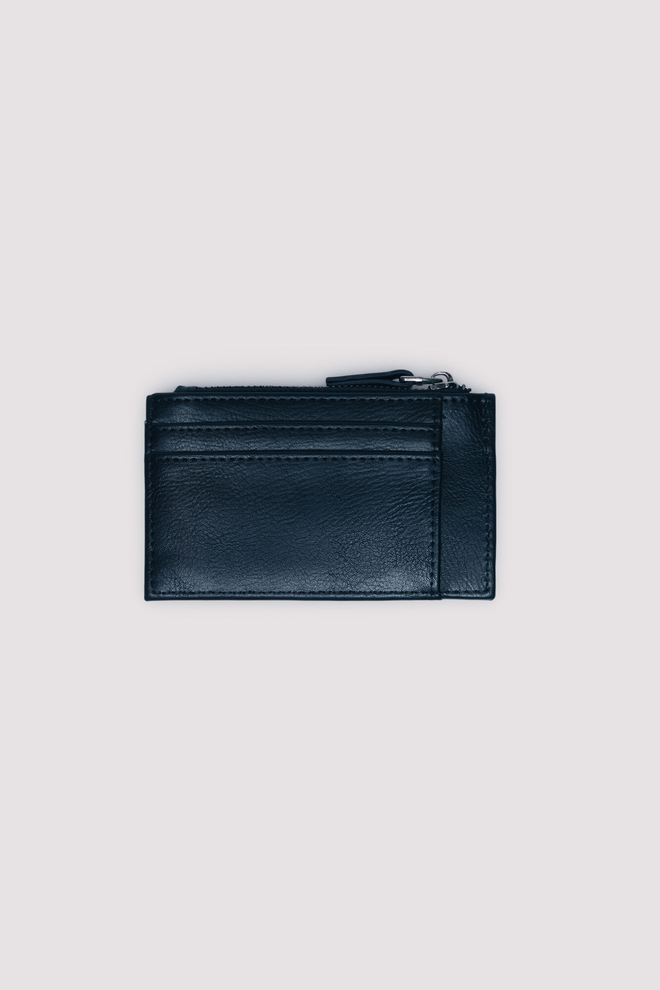 Springfield Monedero tarjetero efecto piel negro negro