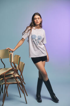 Springfield Playera gráfica estampado
