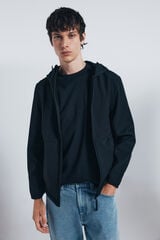 Springfield Parka técnica shoftshell negro