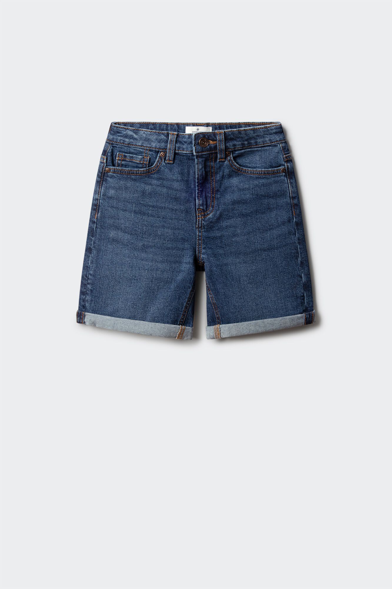 Springfield Kids Bermudas para ni&ntilde;o de denim azul